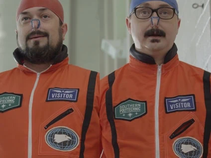 SPACEX - Synopsis: In this episode, Steve holds a trivia competition to decide which podcasters win a VIP tour of a design facility for space travel.