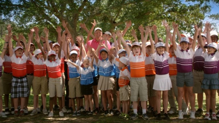 Still from Jack Dean PGA of America Campaign created by Ideas United and directed by David Cone - color finishing by John Peterson of Moonshine Post Production in Atlanta Georgia