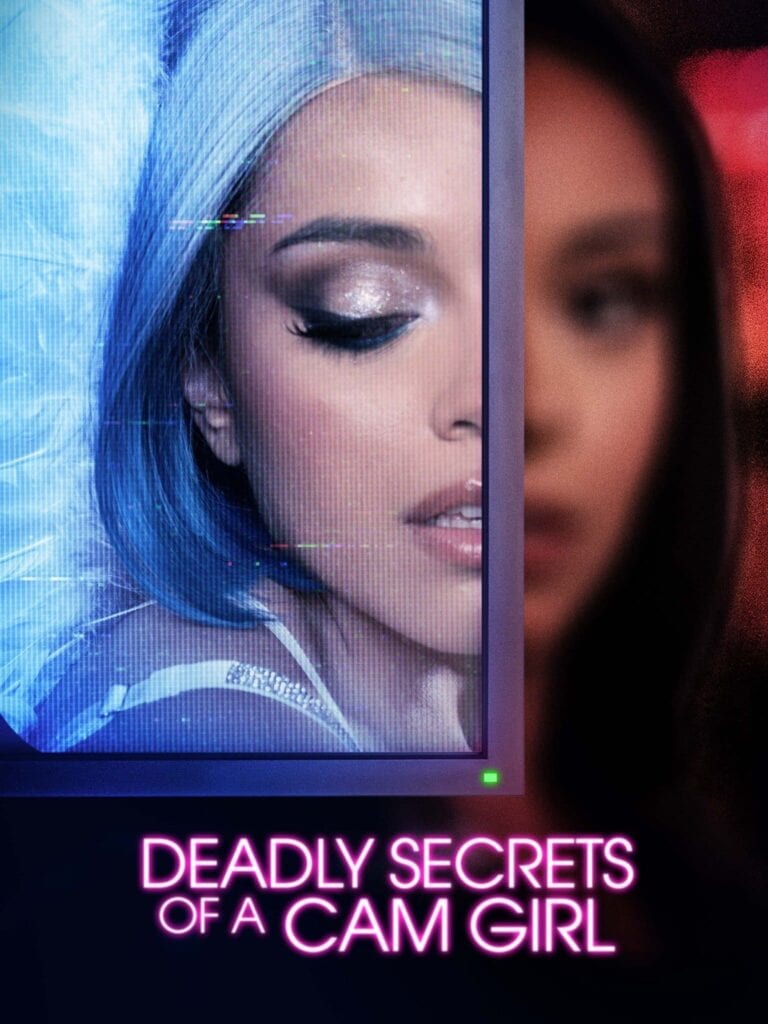 Official poster for 'Deadly Secrets of a Cam Girl,' post-production by Moonshine Atlanta