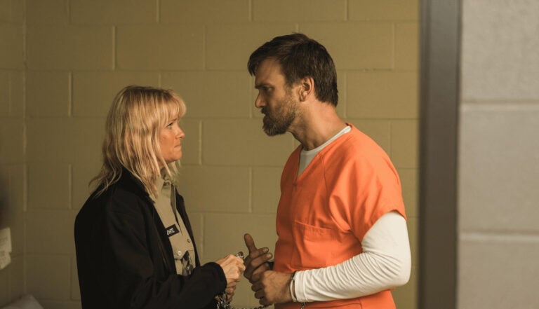 Intimate scene from Prisoner of Love, online editing by Moonshine Post