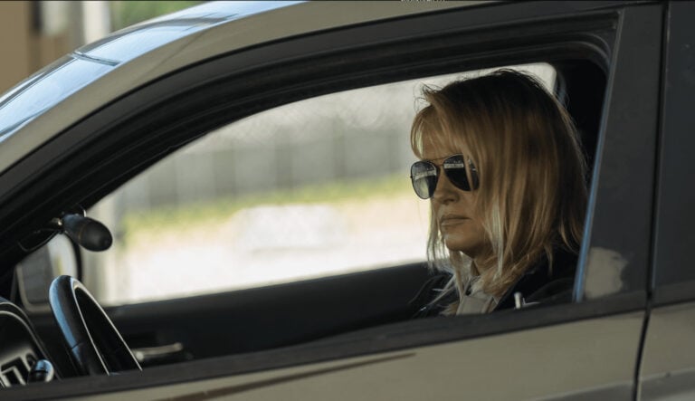 Guard in car scene for Tubi's original, post-production by Moonshine
