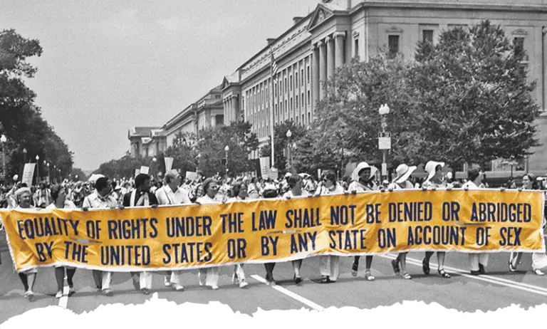 protestors in the streets